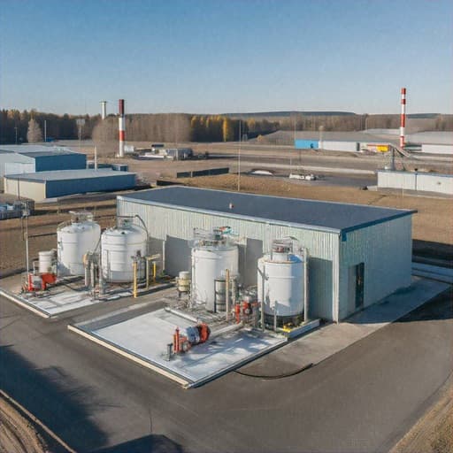 Filling station #3 site with operational tanks