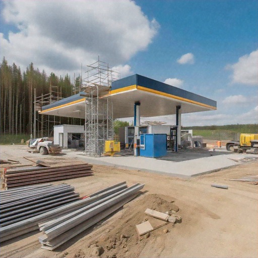 Bulk liquid de-icer filling station